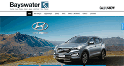 Desktop Screenshot of bayswatervehicles.co.nz