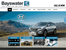 Tablet Screenshot of bayswatervehicles.co.nz